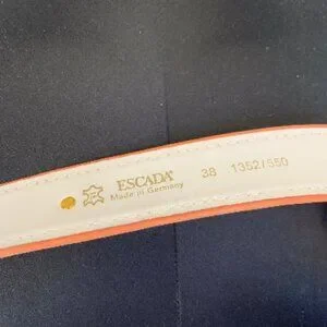 Escada | Accessories | Vintage Escada Coral Snakeskin  display picture 1